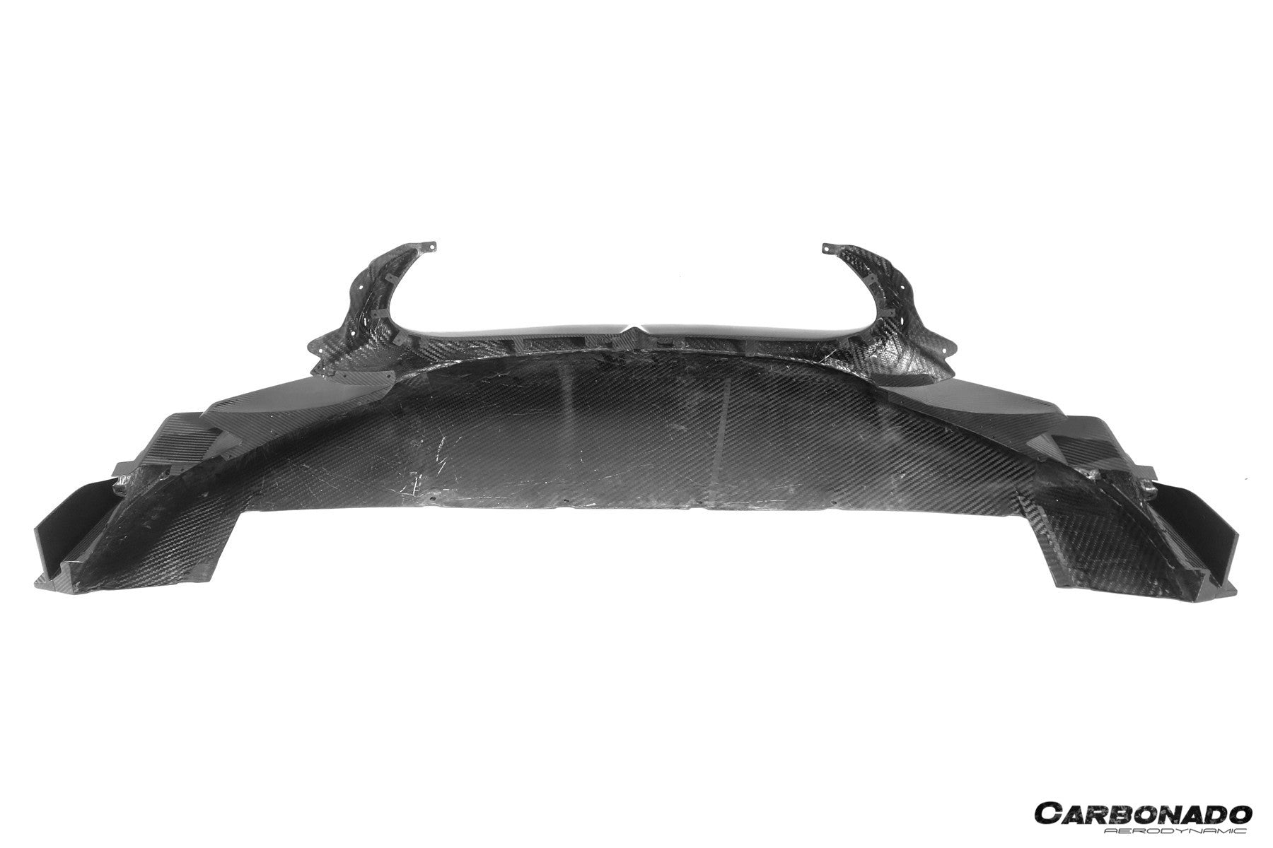 Carbonado 2020-2024 Maserati MC20 MSY Style DRY Carbon Fiber Front Lip
