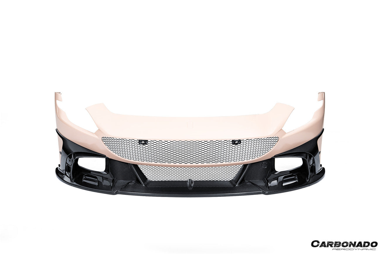 Carbonado Aero Msy Style Portion Autoclave Carbon Fiber Front Bumper | 2020-2026 Ferrari ROMA