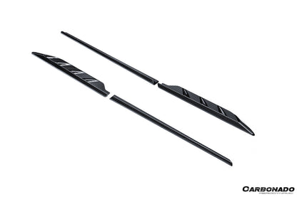 Carbonado Aero Msy Style Autoclave Carbon Fiber Front Fender Trims | 2020-2026 Ferrari ROMA