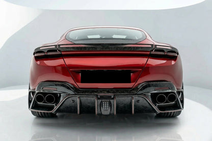 Carbonado 2021-2024 Ferrari ROMA Msy Style Dry Carbon Fiber Trunk Spoiler