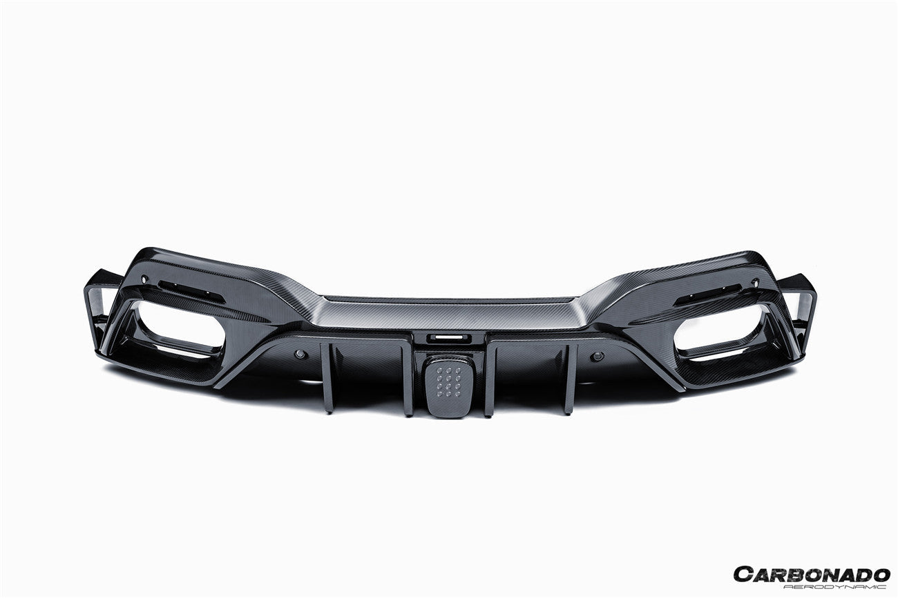 Carbonado Aero Msy Style Autoclave Carbon Fiber Rear Diffuser | 2020-2026 Ferrari ROMA