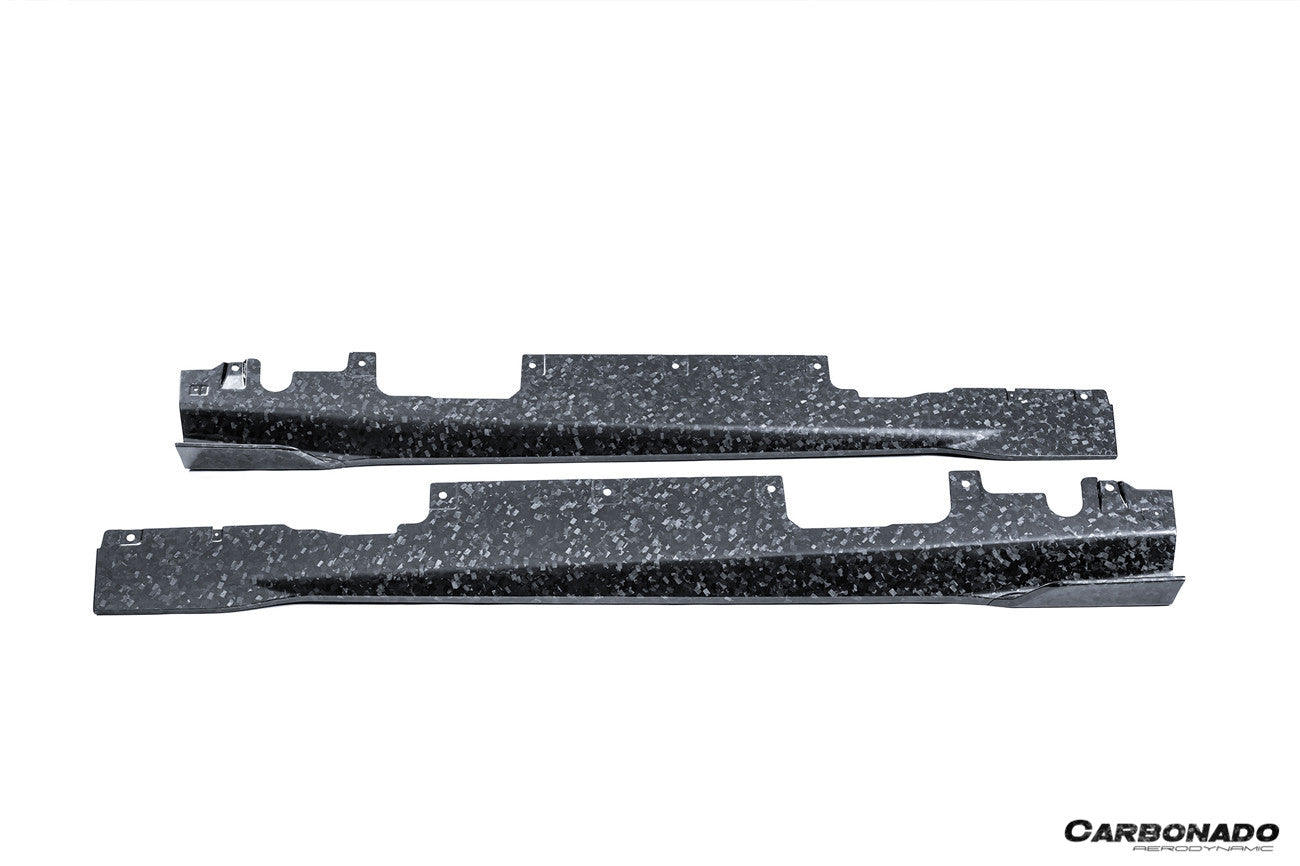 Carbonado Aero Msy Style Autoclave Carbon Fiber Side Skirts | 2020-2026 Ferrari ROMA