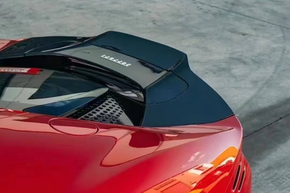 2020-UP Ferrari Autoclave Carbon Fiber Trunk Spoiler Carbonado (RT) Fits: SF90 Stradale (1X1DRYCFSF90-MIW-RT-TS)