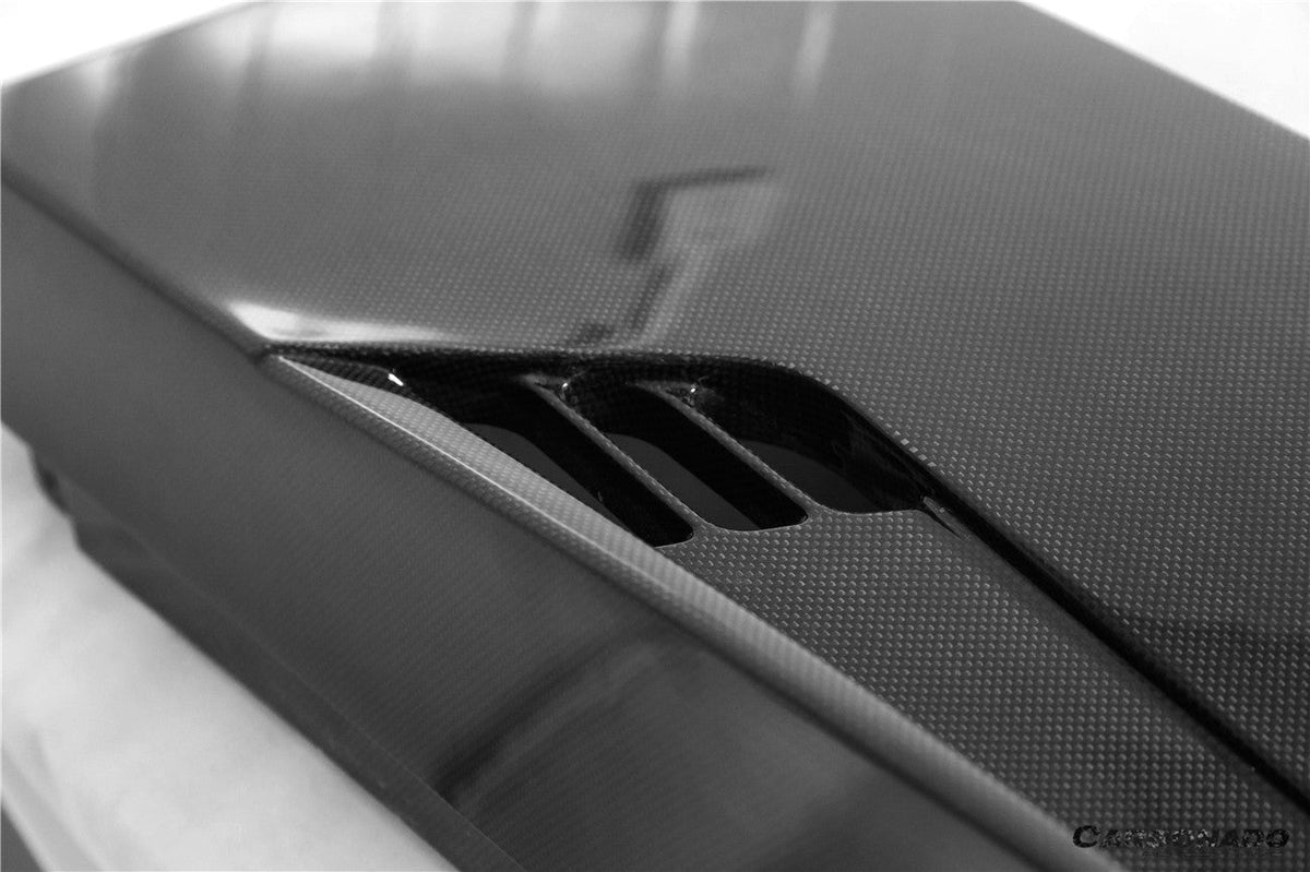 2020-UP Ferrari Autoclave Carbon Fiber Side Skirts Carbonado (RT) Fits: SF90 Stradale and Spider (1X1DRYCFSF90-MIW-RT-SS)