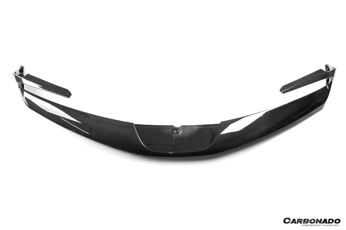 2020-UP Ferrari Autoclave Carbon Fiber Middle Front Lip Carbonado (RT) Fits: SF90 Stradale and Spider (1X1DRYCFSF90-MIW-RT-MFL)