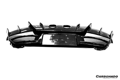 2021-2024 Aston Martin Autoclave Carbon Fiber Rear Lip Diffuser Carbonado (MSY) Fits: DBX (DRYCFDBX-MIW-MSY-RD)