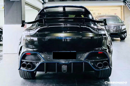 2021-2024 Aston Martin Autoclave Carbon Fiber Rear Lip Diffuser Carbonado (MSY) Fits: DBX (DRYCFDBX-MIW-MSY-RD)