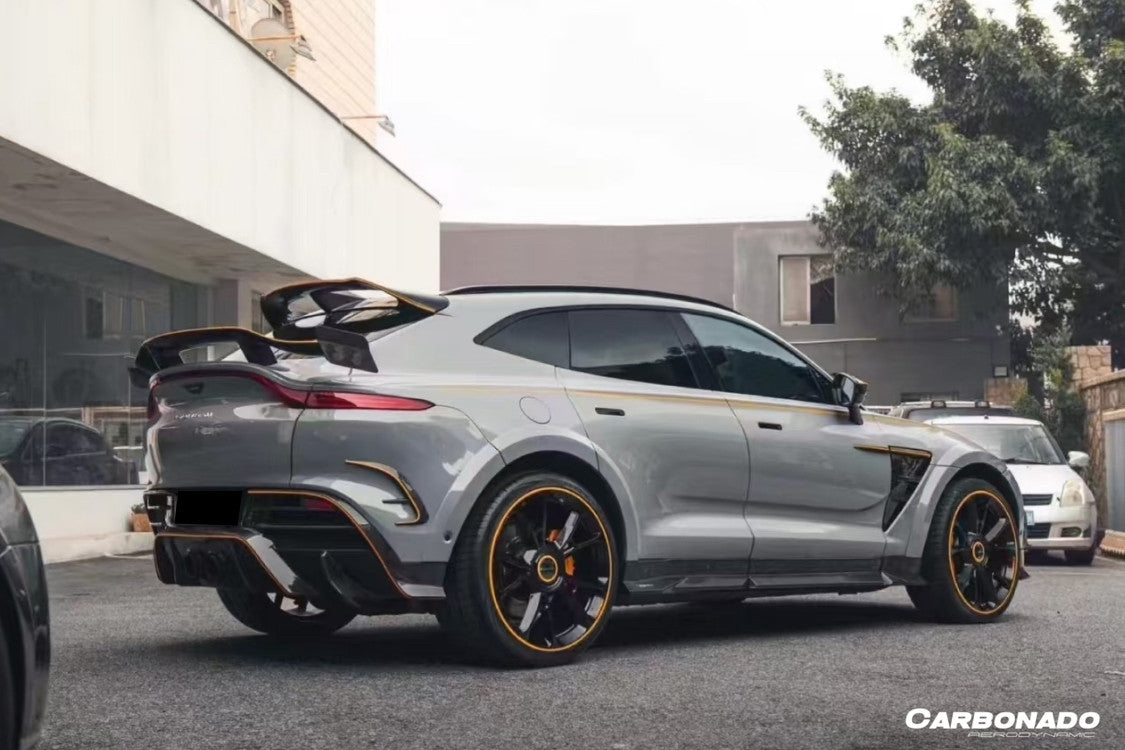 2021-2024 Aston Martin Autoclave Carbon Fiber Rear Lip Diffuser Carbonado (MSY) Fits: DBX (DRYCFDBX-MIW-MSY-RD)