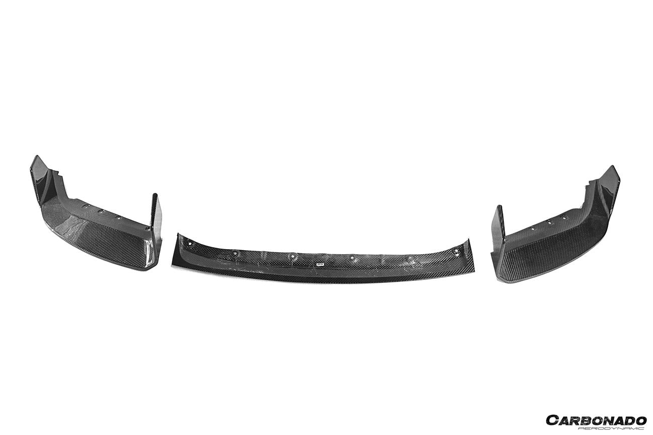 Carbonado Aero 2021 - UP BMW M2 G87 AO Style Autoclave Carbon Fiber Front Lip - 1