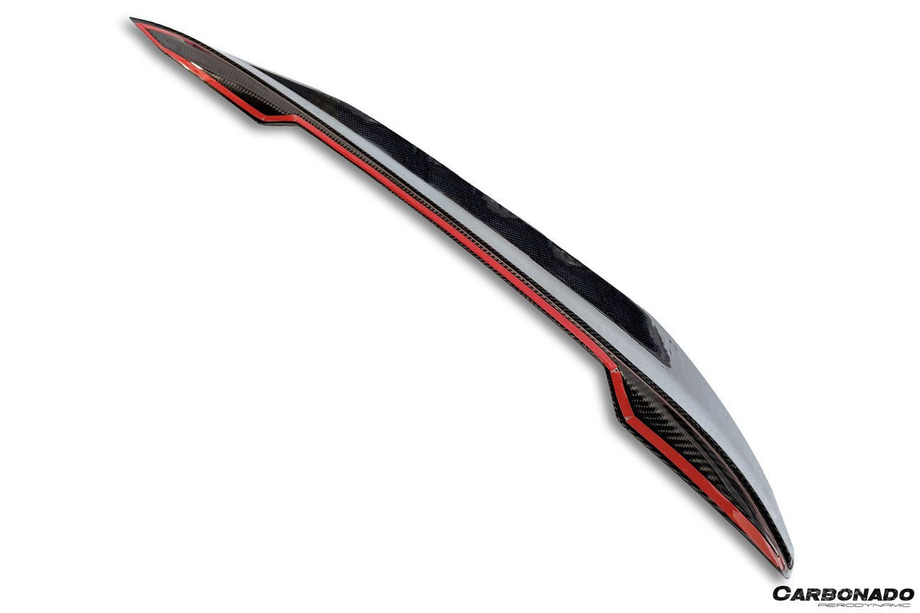 Carbonado Aero 2021 - 2026 BMW M2 G87 CT Style Autoclave Carbon Fiber Trunk Spoiler - 5