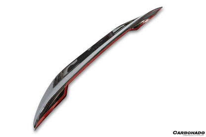 Carbonado Aero 2021 - 2026 BMW M2 G87 CT Style Autoclave Carbon Fiber Trunk Spoiler - 6