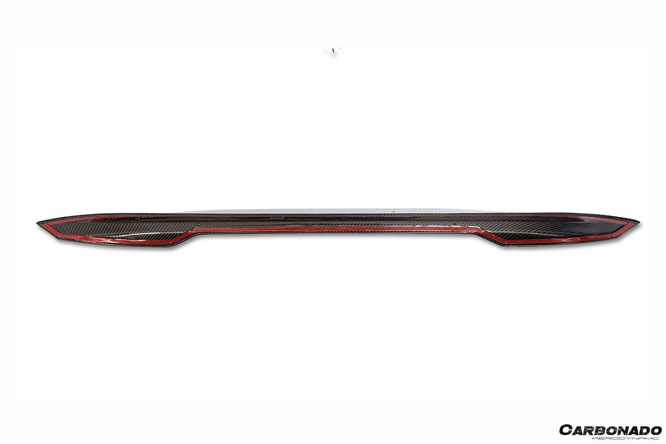Carbonado Aero 2021 - 2026 BMW M2 G87 CT Style Autoclave Carbon Fiber Trunk Spoiler - 7