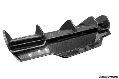 Carbonado Aero Autoclave Carbon Fiber Rear Diffuser Lip | 2021 - 2024 Lamborghini Huracan STO - 4