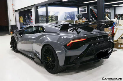 Carbonado Aero Autoclave Carbon Fiber Rear Diffuser Lip | 2021 - 2024 Lamborghini Huracan STO - 2
