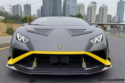 Carbonado Aero Autoclave Carbon Fiber Front Lip | 2021 - 2024 Lamborghini Huracan STO - 2