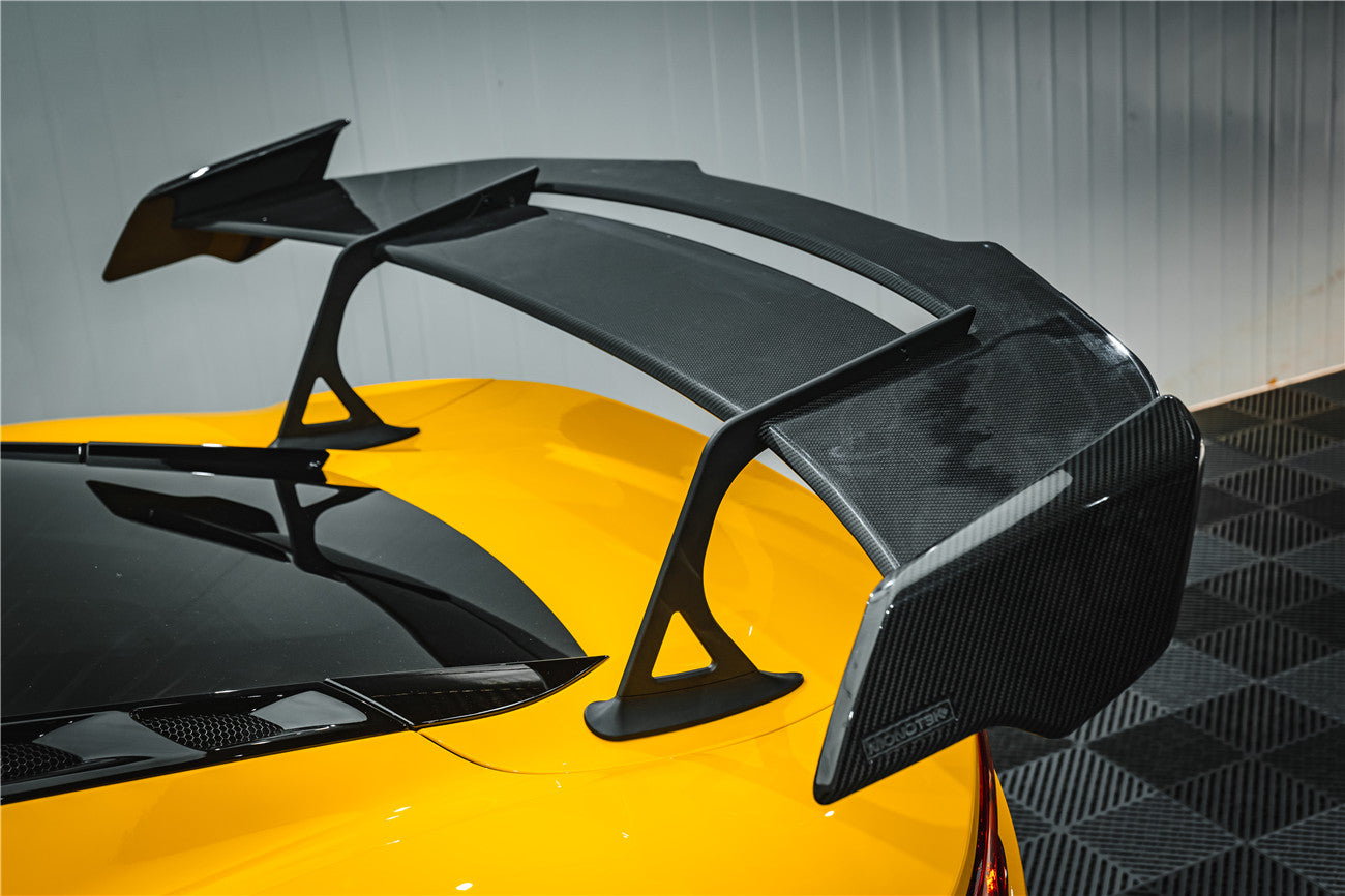 Carbonado 2021-2024 Lotus Emira NYO MNK Style Dry Carbon Fiber Trunk Wing Spoiler