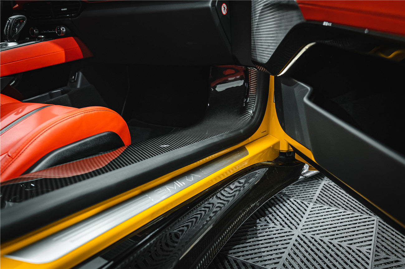 Carbonado 2021-2024 Lotus Emira NYO MNK Style Dry Carbon Fiber Door Sills