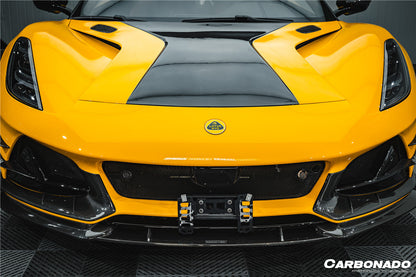 Carbonado 2021-2024 Lotus Emira NYO MNK Style Dry Carbon Fiber Hood