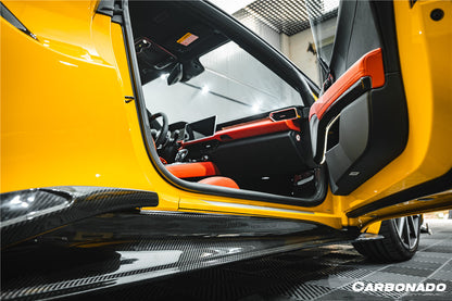 Carbonado 2021-2024 Lotus Emira NYO MNK Style Dry Carbon Fiber Side Skirt