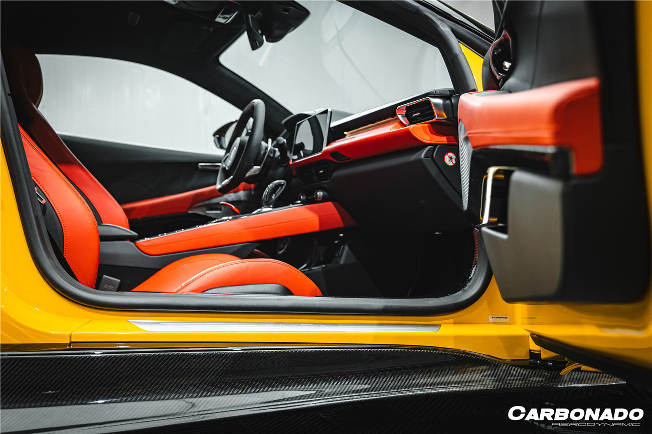 Carbonado 2021-2024 Lotus Emira NYO MNK Style Dry Carbon Fiber Door Sills
