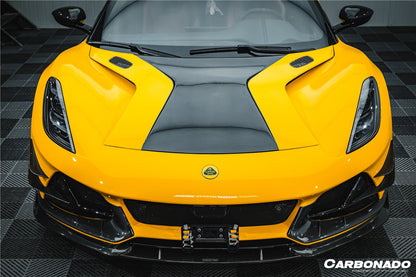 Carbonado 2021-2024 Lotus Emira NYO MNK Style Dry Carbon Fiber Hood