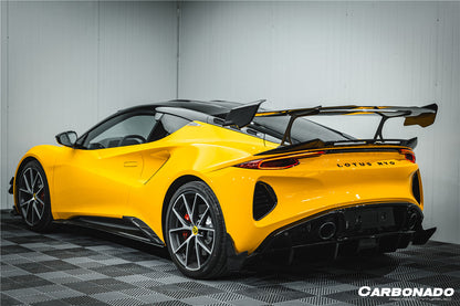 Carbonado 2021-2024 Lotus Emira NYO MNK Style Dry Carbon Fiber Trunk Wing Spoiler