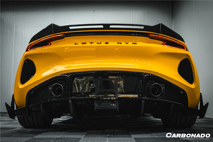 Carbonado 2021-2024 Lotus Emira NYO MNK Style Dry Carbon Fiber Trunk Spoiler Wing