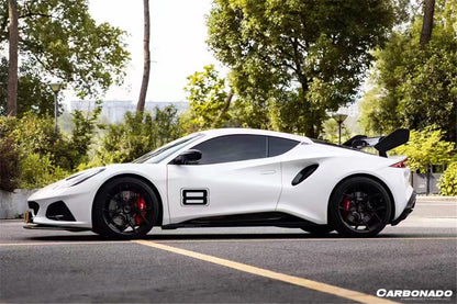 2021-UP Lotus Autoclave Carbon Fiber Trunk Wing Spoiler Carbonado (GT4) Fits: Emira NYO (DRYCFEmira-MAN-GT4-W)