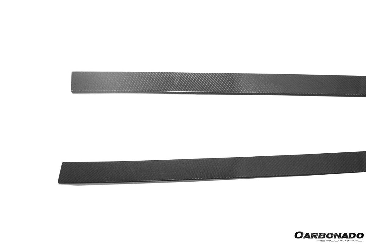 2021-UP Lotus Autoclave Carbon Fiber Side Skirts Carbonado (GT4) Fits: Emira NYO (DRYCFEmira-MAN-GT4-SS)