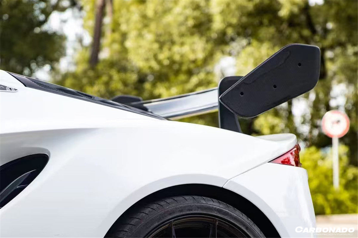 2021-UP Lotus Autoclave Carbon Fiber Trunk Wing Spoiler Carbonado (GT4) Fits: Emira NYO (DRYCFEmira-MAN-GT4-W)