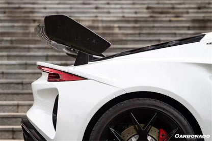 2021-UP Lotus Autoclave Carbon Fiber Trunk Wing Spoiler Carbonado (GT4) Fits: Emira NYO (DRYCFEmira-MAN-GT4-W)