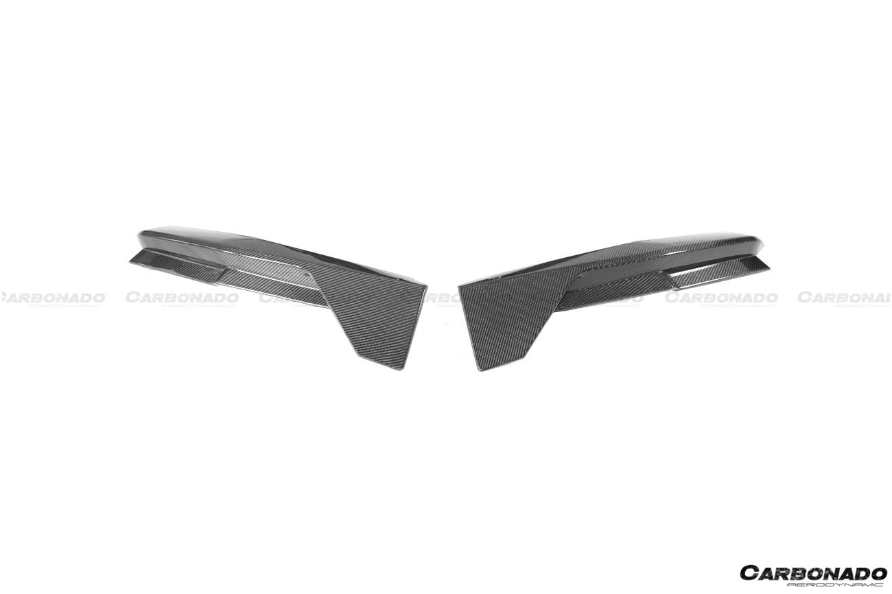 Carbonado MP Style Carbon Fiber Rear Caps | 2021-UP BMW M4 G82 G83