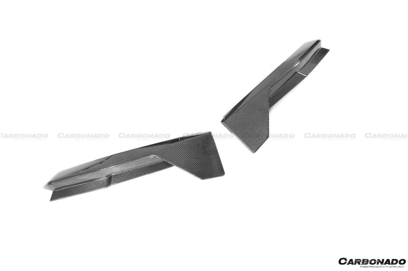 Carbonado MP Style Carbon Fiber Rear Caps | 2021-UP BMW M4 G82 G83