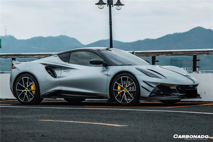 Carbonado 2021-2024 Lotus Emira NYO MNK Style Dry Carbon Fiber Quarter Panel Side Scoops