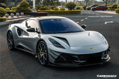 Carbonado 2021-2024 Lotus Emira NYO MNK Style Dry Carbon Fiber Hood