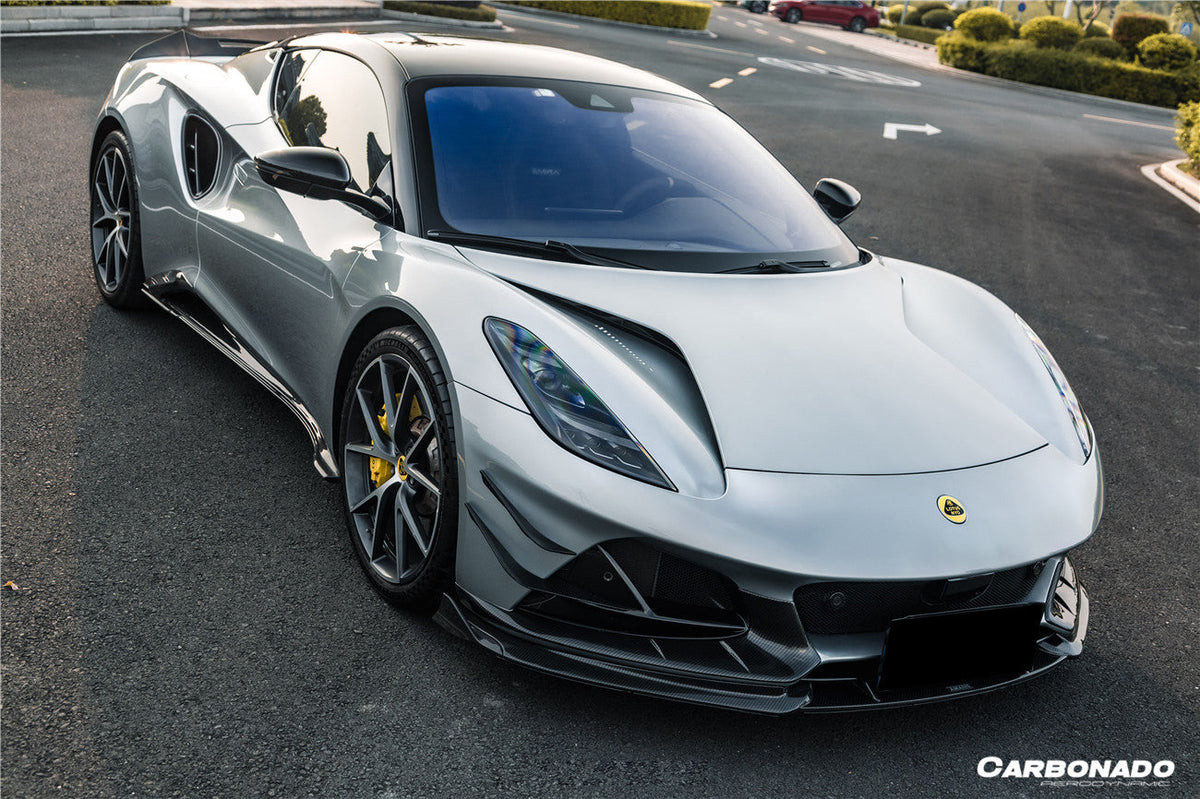 Carbonado 2021-2024 Lotus Emira NYO MNK Style Dry Carbon Fiber Hood