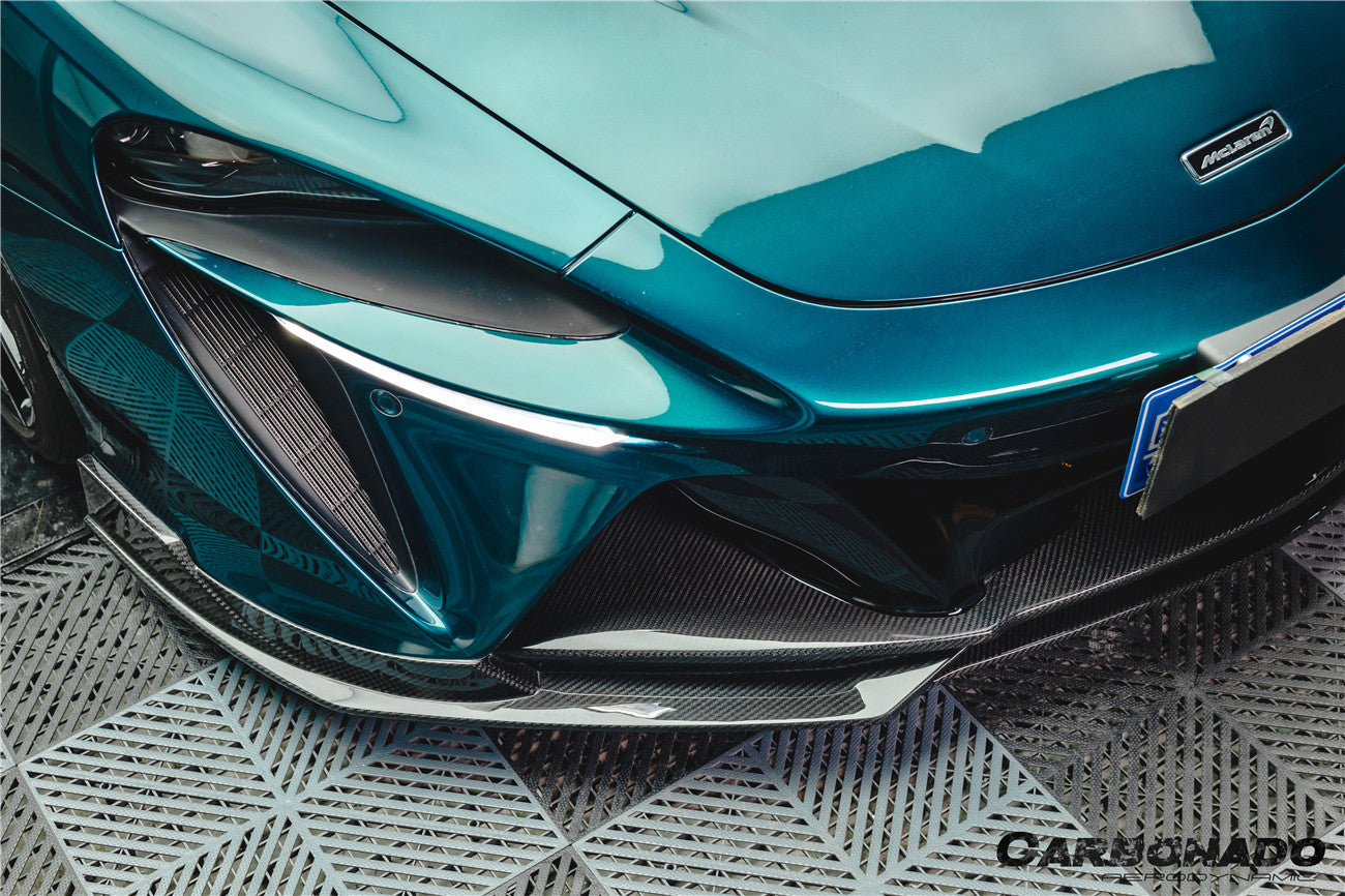 Carbonado AM Style Autoclave Carbon Fiber Front Lip | 2023-UP McLaren Artura Coupe/Spider