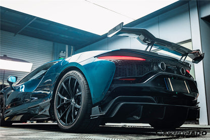 Carbonado AM Style Autoclave Carbon Fiber Rear Diffuser Lip | 2023-UP McLaren Artura Coupe/Spider