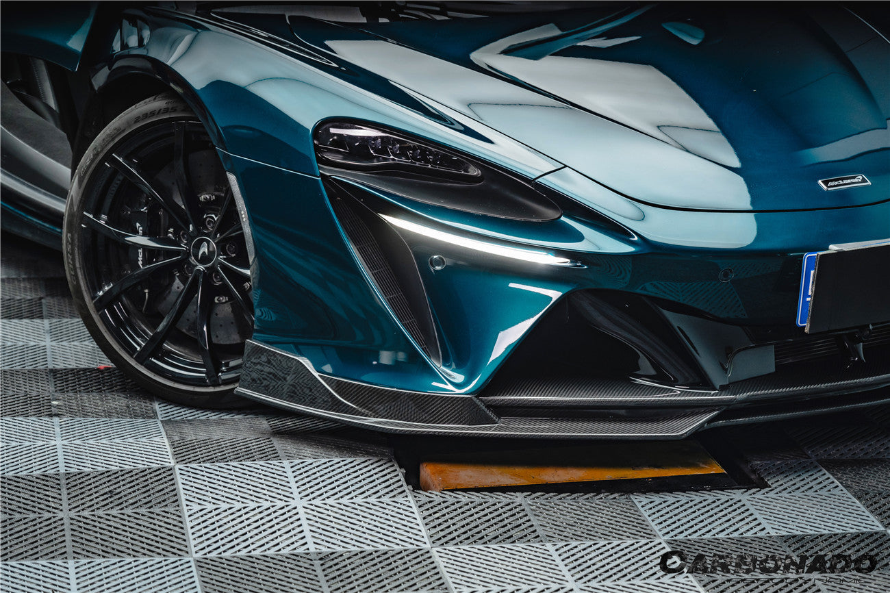 Carbonado AM Style Autoclave Carbon Fiber Front Lip | 2023-UP McLaren Artura Coupe/Spider