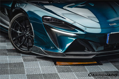 Carbonado AM Style Autoclave Carbon Fiber Front Lip | 2023-UP McLaren Artura Coupe/Spider
