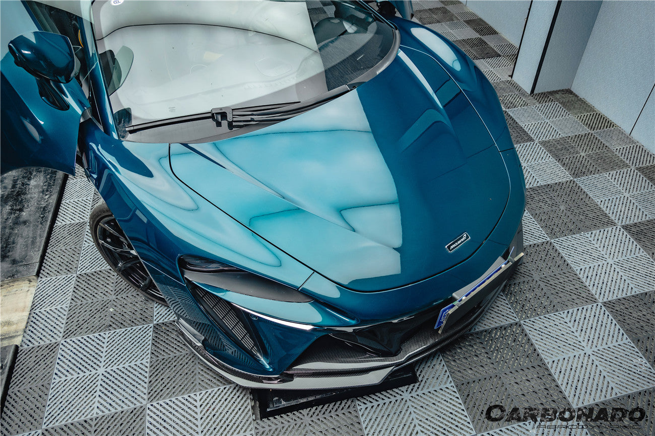 Carbonado AM Style Autoclave Carbon Fiber Front Lip | 2023-UP McLaren Artura Coupe/Spider