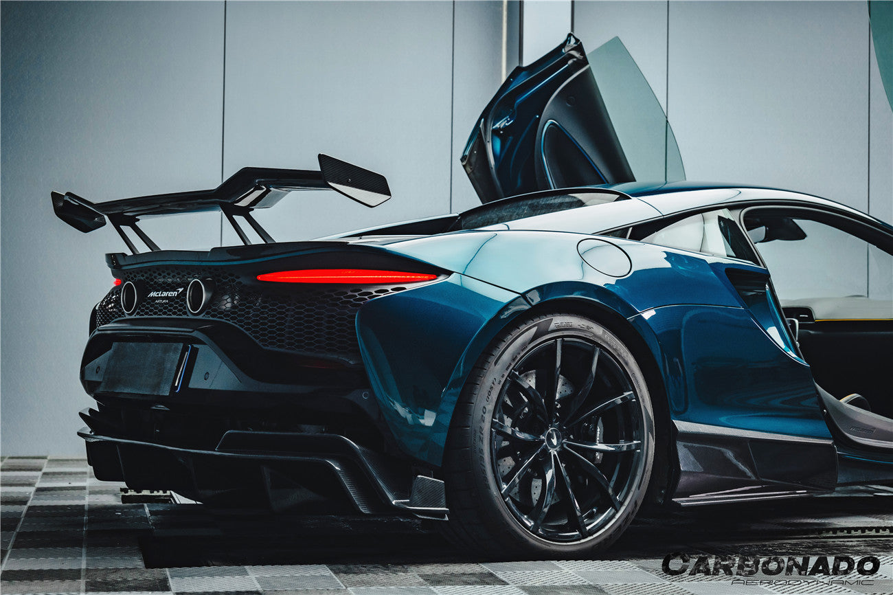 McLaren Artura Coupé Carbonado 2023-UP | Alerón de maletero de fibra de carbono estilo Spider AM Autoclave