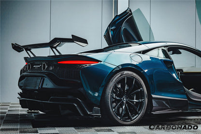 McLaren Artura Coupé Carbonado 2023-UP | Alerón de maletero de fibra de carbono estilo Spider AM Autoclave