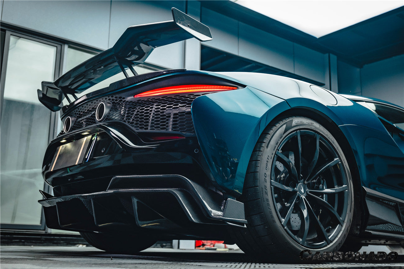 Carbonado AM Style Autoclave Carbon Fiber Rear Diffuser Lip | 2023-UP McLaren Artura Coupe/Spider