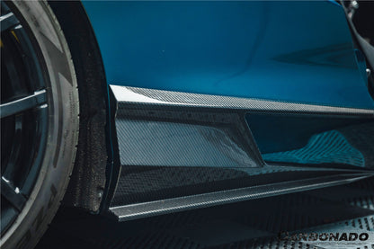 Carbonado 2023-UP McLaren Artura Coupe | Spider AM Style Autoclave Carbon Fiber Side skirt