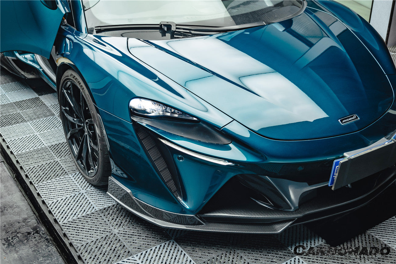 Carbonado AM Style Autoclave Carbon Fiber Front Lip | 2023-UP McLaren Artura Coupe/Spider