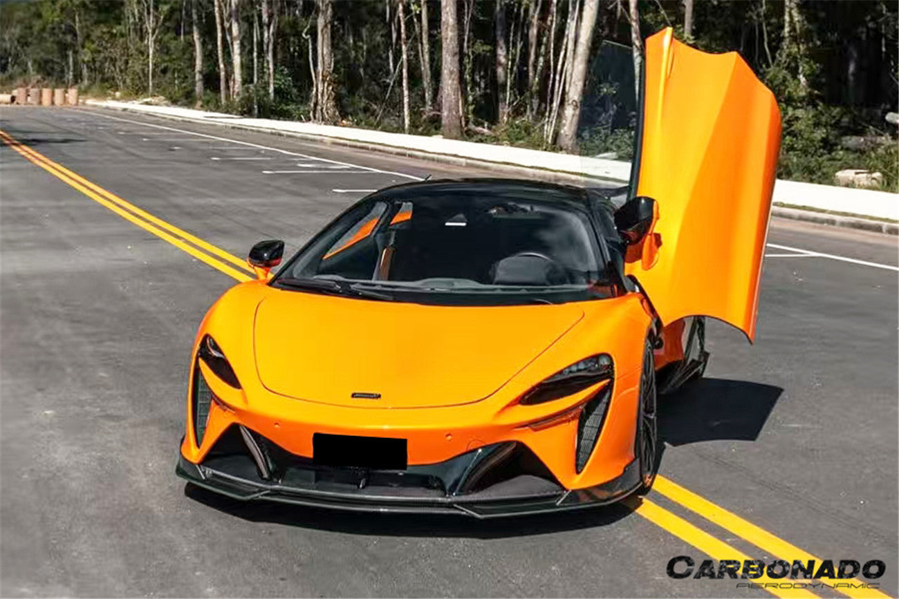 Carbonado AM Style Autoclave Carbon Fiber Front Lip | 2023-UP McLaren Artura Coupe/Spider