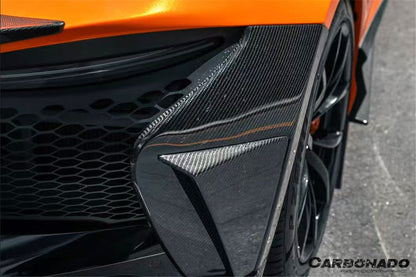 Carbonado AM Style Autoclave Carbon Fiber Rear Bumper Side Panels | 2023-UP McLaren Artura Coupe/Spider