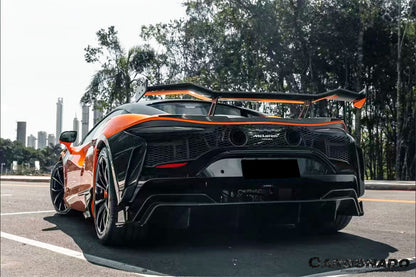 McLaren Artura Coupé Carbonado 2023-UP | Alerón de maletero de fibra de carbono estilo Spider AM Autoclave