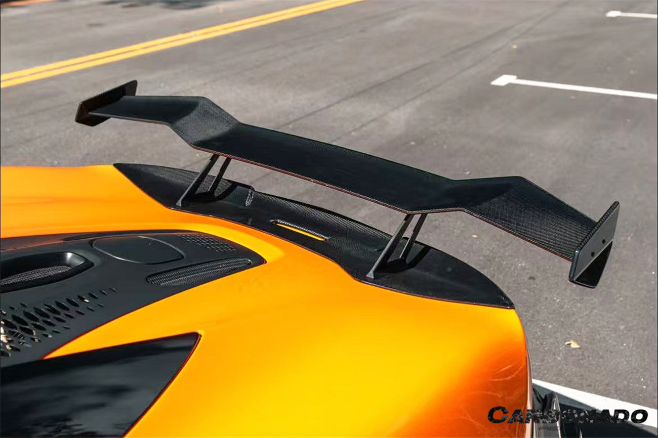 McLaren Artura Coupé Carbonado 2023-UP | Alerón de maletero de fibra de carbono estilo Spider AM Autoclave